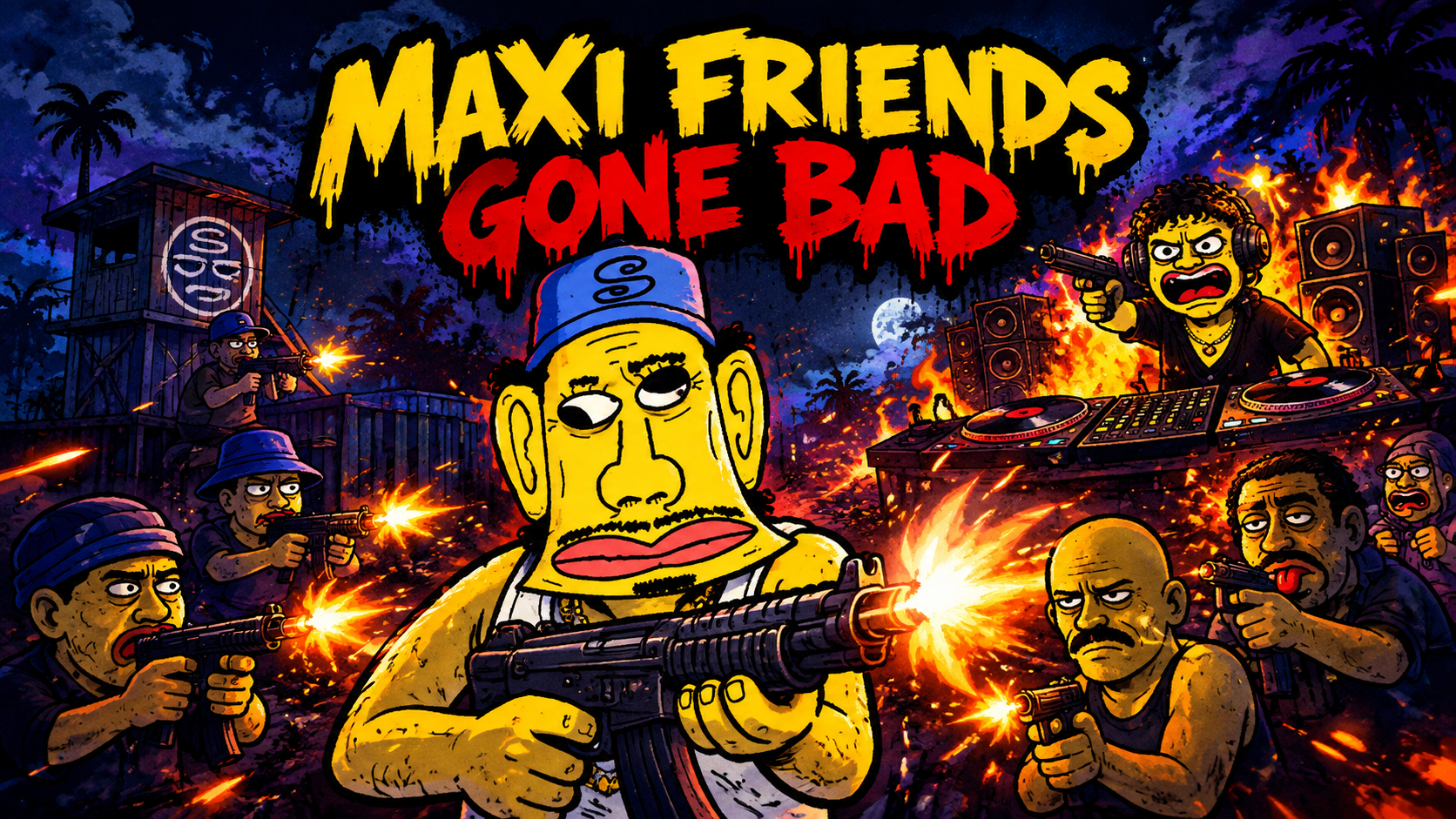 Maxi Friends Gone Bad
